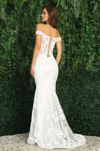 White Fitted Corset Long Formal Prom Dress