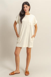 Alpaca Unwind In Style T Shirt Mini Dress