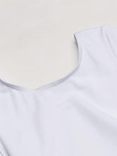 White Girls' Cap Sleeve Leotard