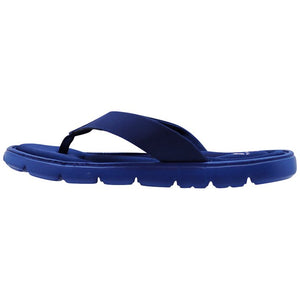 Mens Memory Foam Sandal Navy