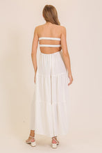 Off White Brunch Babe Cutout Airflow Maxi Dress