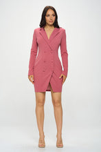 Marsala Celena Blazer Mini Dress