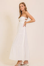 Off White Brunch Babe Cutout Airflow Maxi Dress
