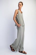 Stone Sage Cotton Slub Laid-back Chic Set