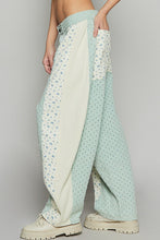 Pale Sage Textured Twill With Dart Detail Solid Pants