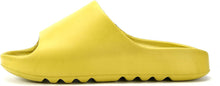 Yellow/Green Nature Breeze Men'S Thick Sole Slipon Sandals