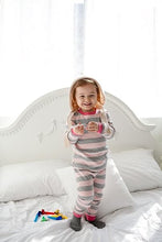 Pinkgrey Kids Colorful Striped Pajamas Set