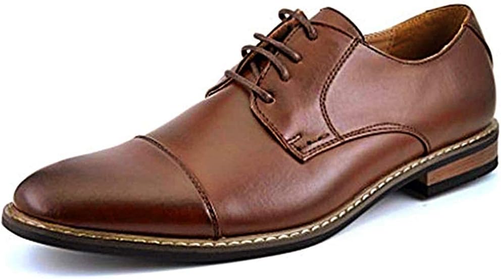 Dark Brown Men Dress Shoes