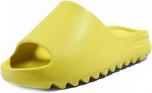 Yellow/Green Nature Breeze Men'S Thick Sole Slipon Sandals