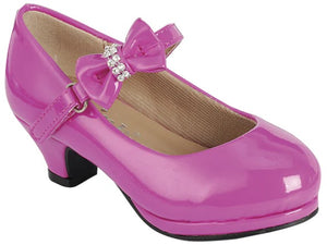 Fuchsia Kids Dress Shoes