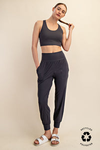 Charcoal Butter Soft Joggers With Pockets