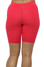 Solid Biker Shorts