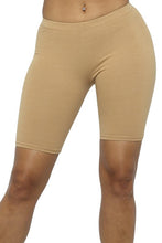 Solid Biker Shorts