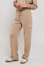 Taupe Accent Cargo Sweatpants