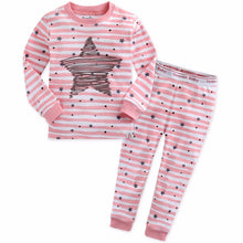 Pink Bling Bling Long Sleeve Pajamas Set