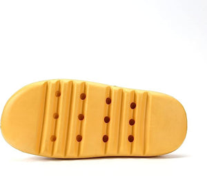 Yellow Nature Breeze Men'S Thick Sole Slipon Sandals