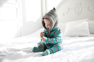 Mintgrey Kids Colorful Striped Pajamas Set