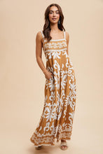 Bran Resort Border Print Maxi Dress