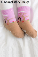 Animal Printed Anti Slip Ankle Socks