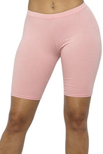 Solid Biker Shorts