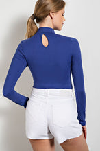 Psychic Butter Yoga Mock Neckline Body Suit