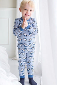 Blue King Shark Pajama Set