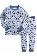 Blue King Shark Pajama Set