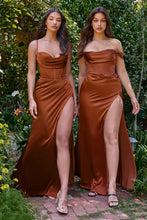 Sienna Corset Cowl Satin Gown