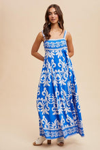 Bran Resort Border Print Maxi Dress