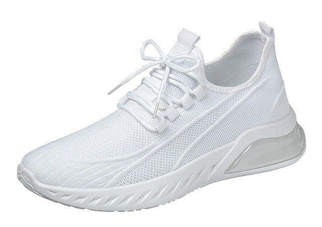 White Men'S  Athletic Sport Slip On Running Walking Casual Sneakers Shoes
