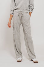 Lt H Grey Accent Cargo Sweatpants