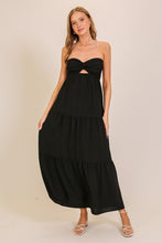 Black Brunch Babe Cutout Airflow Maxi Dress