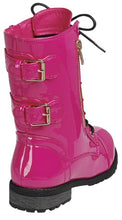 Fuchsia Little Girls Fashion Boots