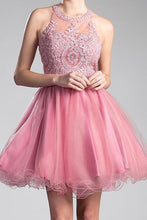 Mauve Queen Tulle Short Dress