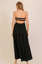 Black Brunch Babe Cutout Airflow Maxi Dress