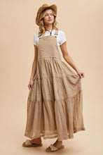 Khaki All Over Embroidered Skirtall