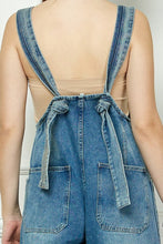 Medium Wash Denim Multi Button Fatigue Overall