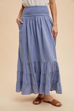 Future Dusk Smocked Ruffled Skirt