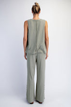 Stone Sage Cotton Slub Laid-back Chic Set