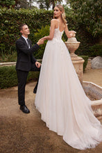 Off White Lace & Tulle A-Line Wedding Dress