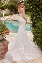 Off White Lace Mermaid Wedding Dress