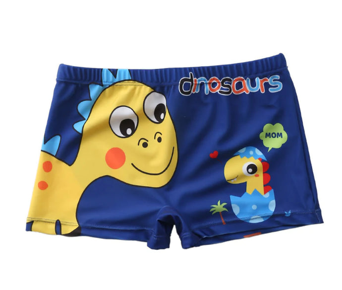 Animal Printed Boys Trunks Swim Shorts