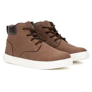 Brown Boys Sneaker Chukka