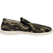 Olive Camo Slip-On Boat Shoes