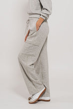 Lt H Grey Accent Cargo Sweatpants