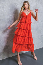 Tomato A Textured Woven Midi Dress