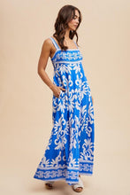 Bran Resort Border Print Maxi Dress