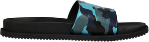 Men'S Slide Sandal Blue Camo