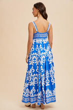 Bran Resort Border Print Maxi Dress