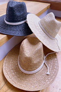Straw Weave Rope Strap Sun Hat